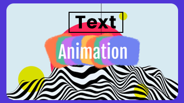 How to apply animation to text?
