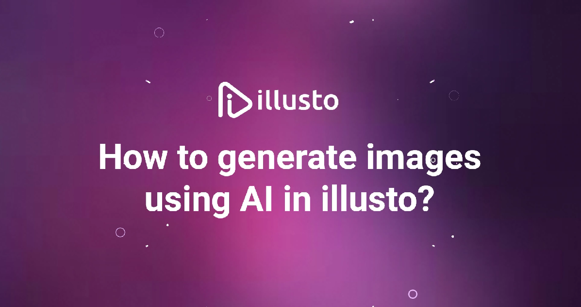 How to generate images using AI in illusto?